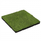 Gumová dlažba ve vzhledu umělého trávníku SoftSafe L  620643